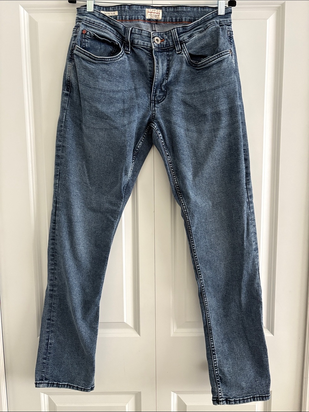Original Weatherproof Vintage Medium Acid Wash Vintage Slim Jeans Size 34x32